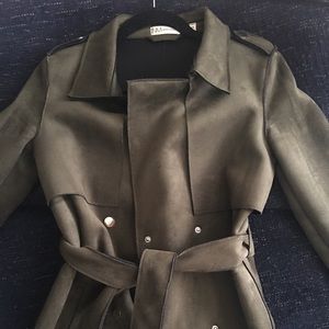 Olive Green Trench